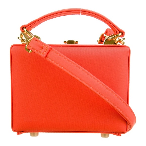 Like New Brandon Blackwood Orange Nylon Mini Kendrick Trunk - Picture 8 of 8